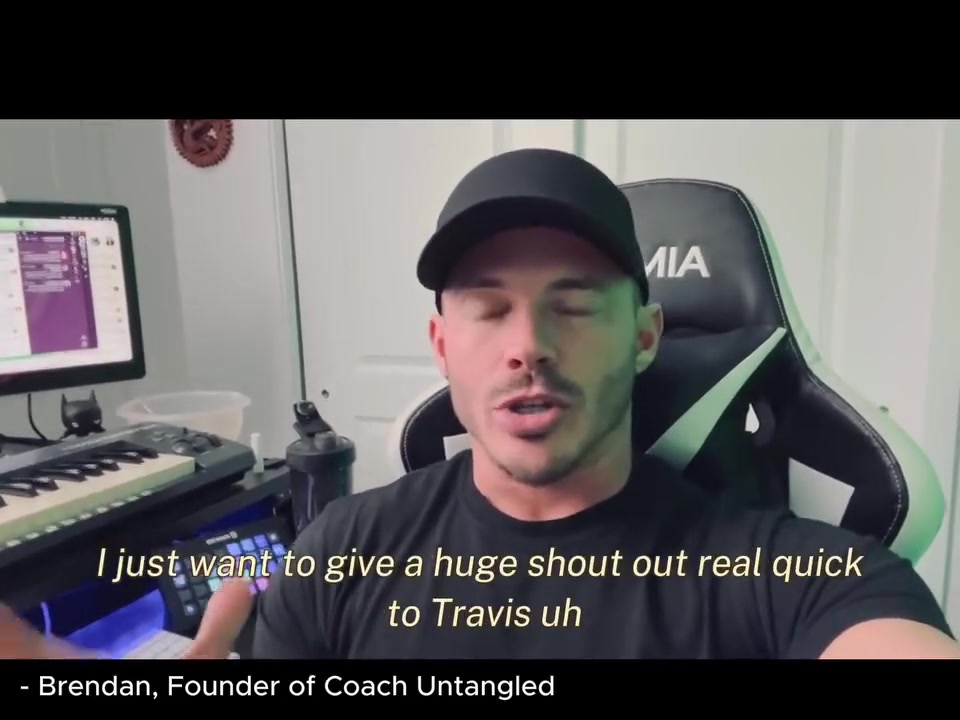 Brendan’s video testimonial