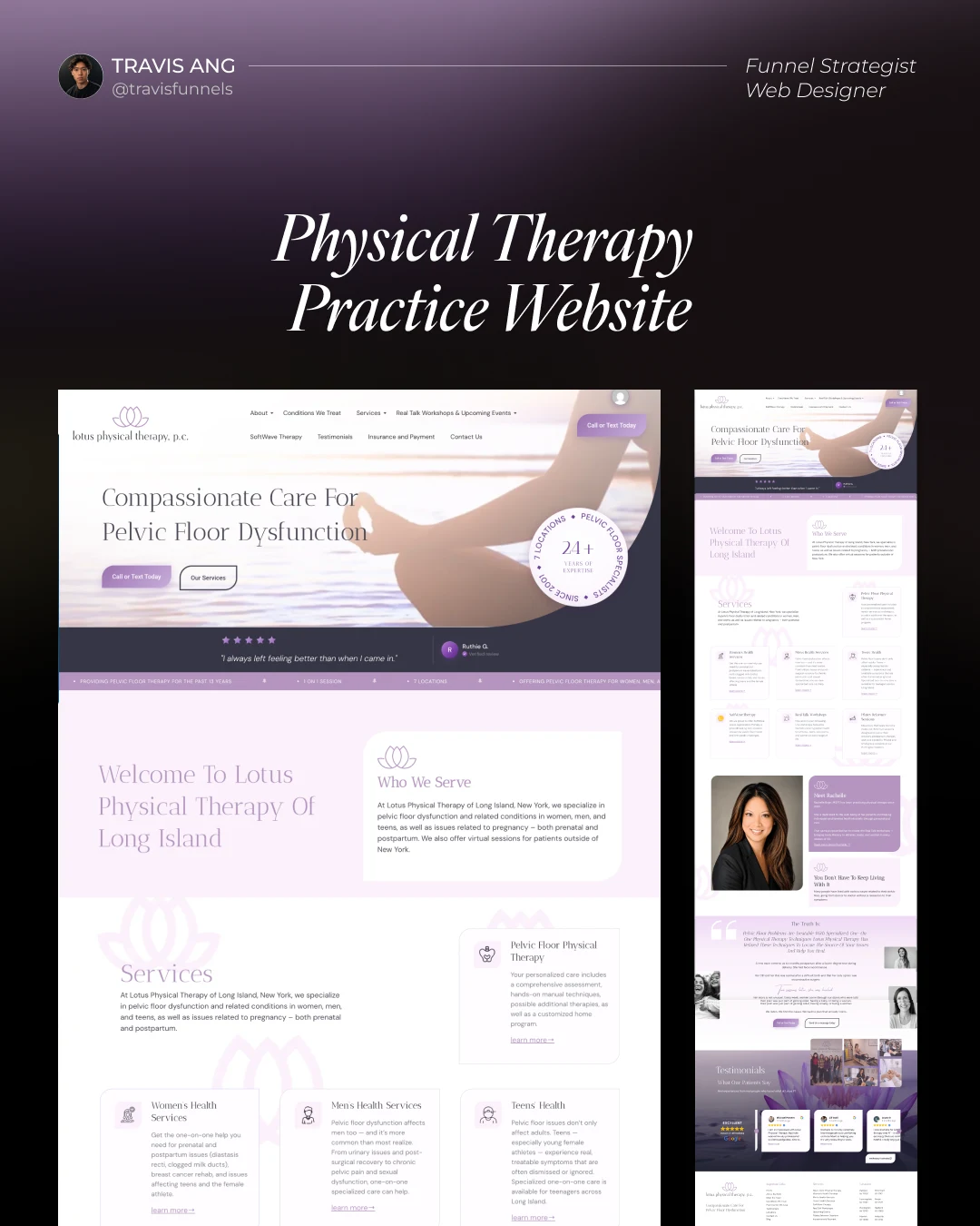 Physical therapy website